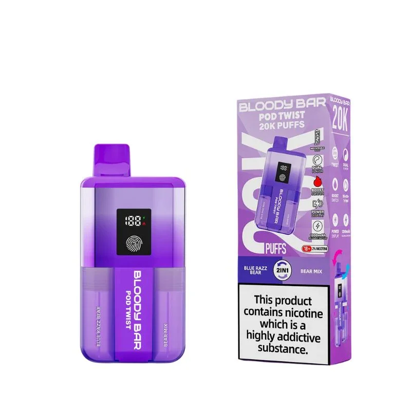 Bloody Bar Pod Twist Vape Kit - Image 13