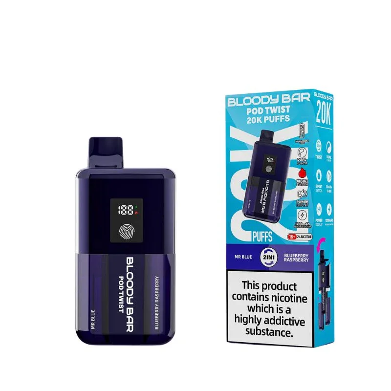 Bloody Bar Pod Twist Vape Kit - Image 7