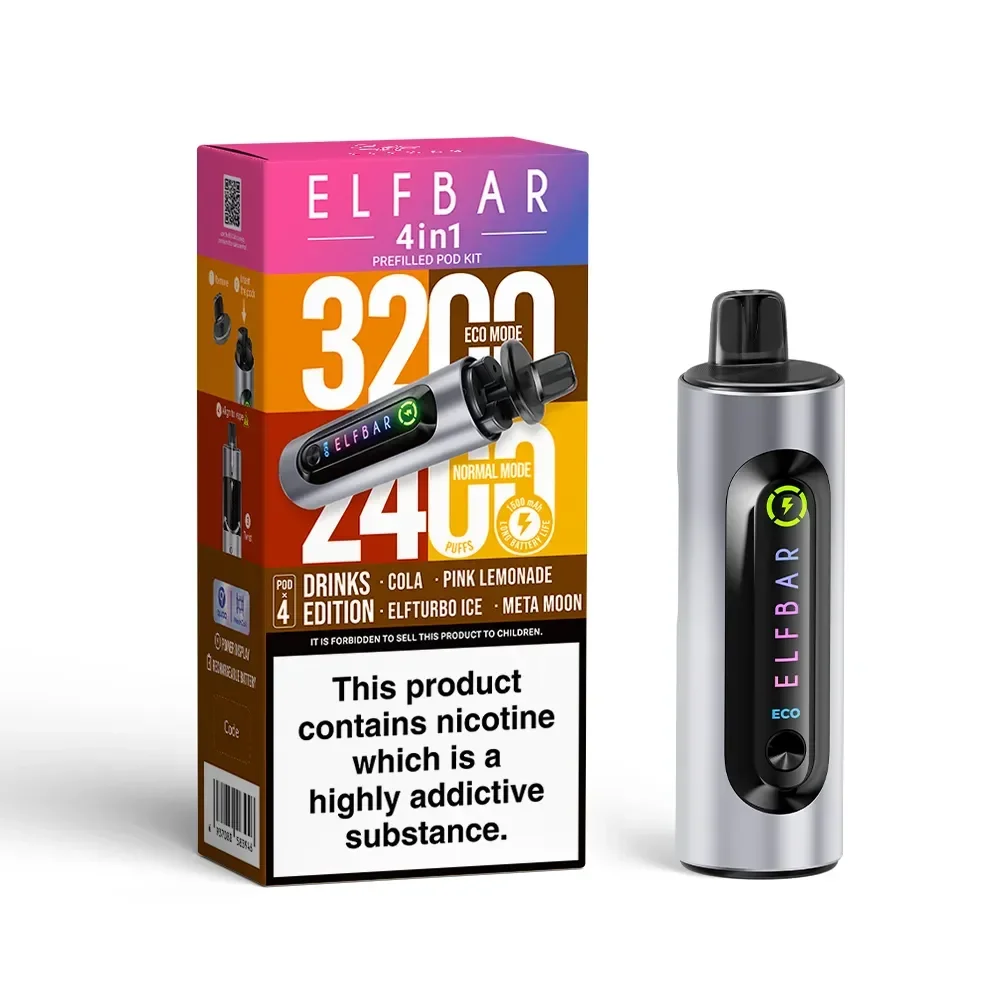Elf Bar 4 in 1 Pod Vape Kit - Image 5