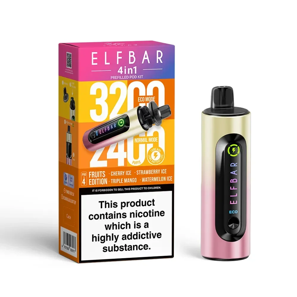 Elf Bar 4 in 1 Pod Vape Kit - Image 7