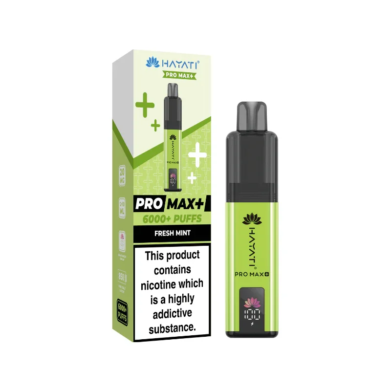 Hayati Pro Max Plus 6000 Vape Kit - Image 12