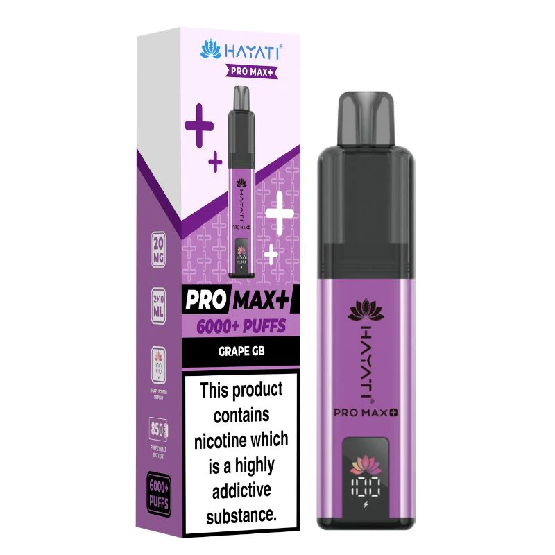 Hayati Pro Max Plus 6000 Vape Kit - Image 38