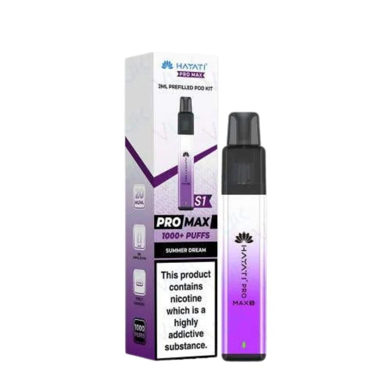 Hayati Pro Max S1 Pod Vape Kit - Image 22