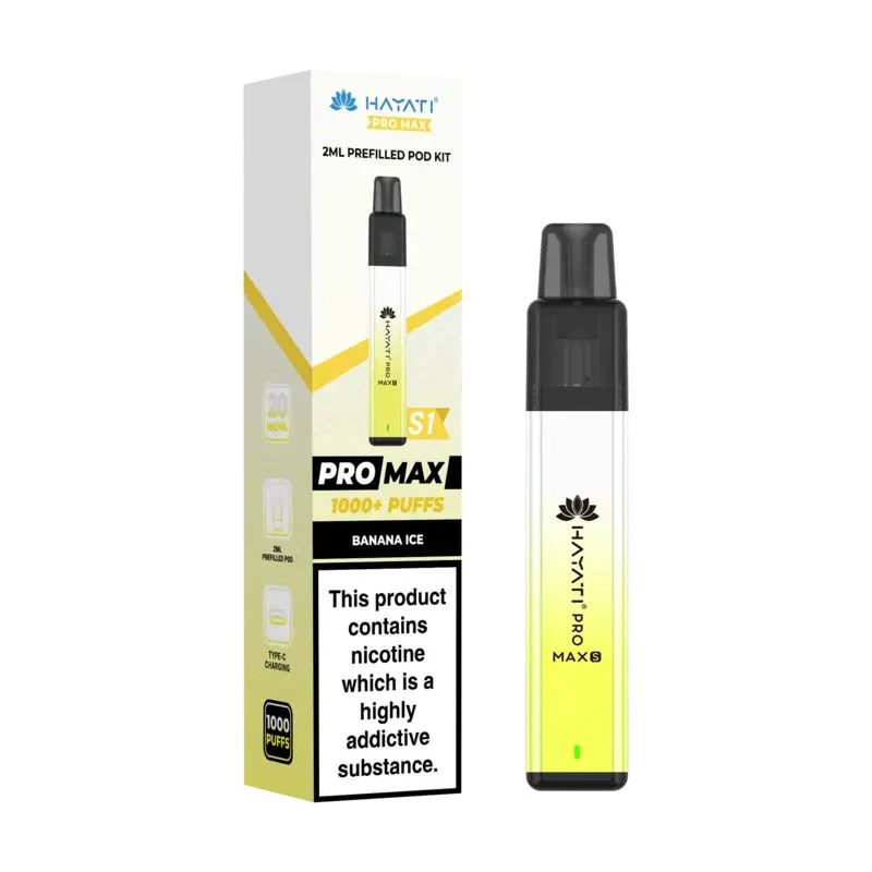 Hayati Pro Max S1 Pod Vape Kit - Image 25