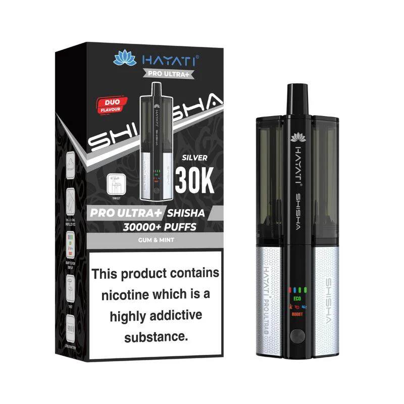 Hayati Pro Ultra Plus Shisha Vape Kit - Image 12