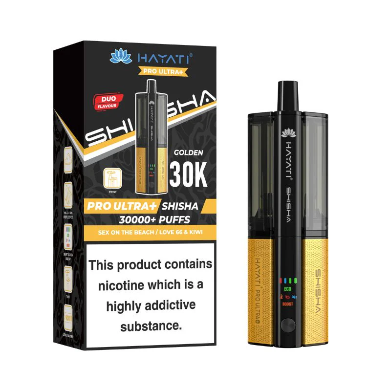 Hayati Pro Ultra Plus Shisha Vape Kit - Image 18