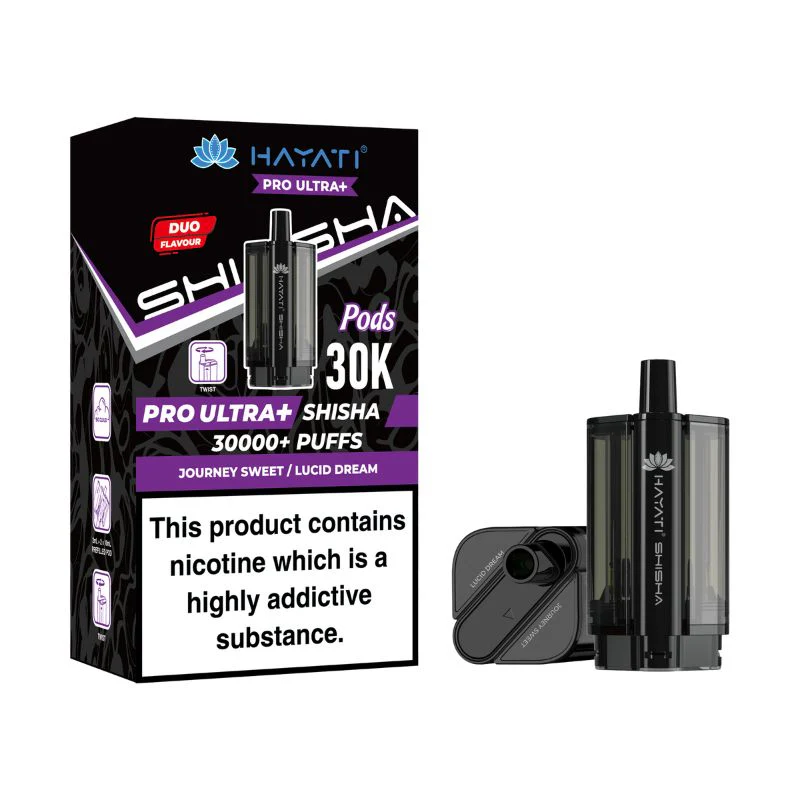Hayati Pro Ultra Plus Shisha 30k Pods - Image 13