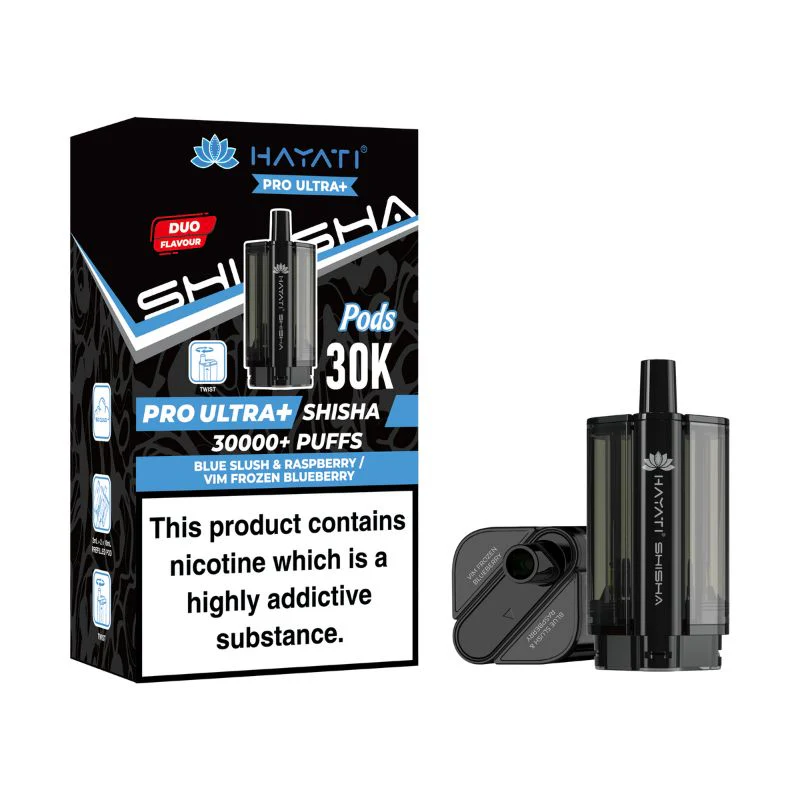 Hayati Pro Ultra Plus Shisha 30k Pods - Image 4