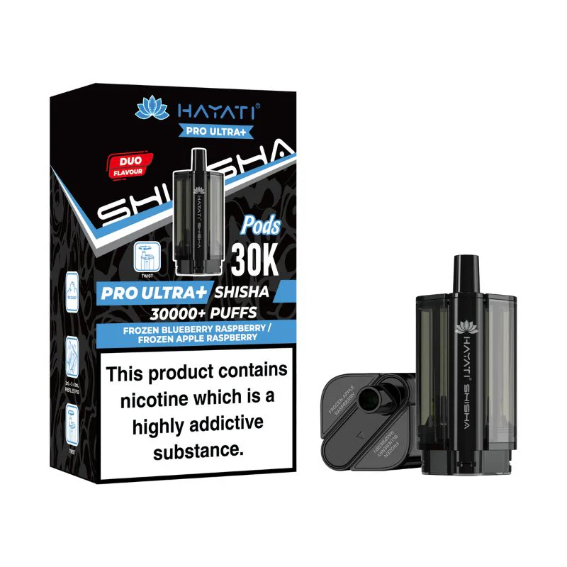 Hayati Pro Ultra Plus Shisha 30k Pods - Image 8