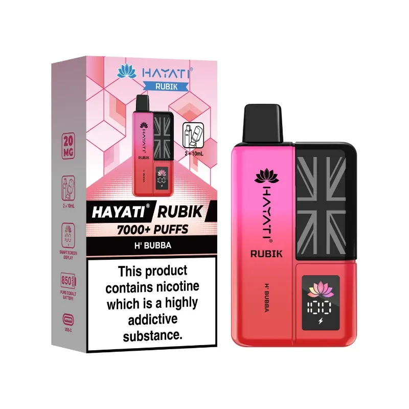Hayati Rubik 7000 Pod Vape Kit - Image 10