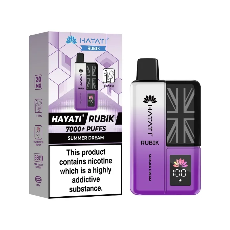 Hayati Rubik 7000 Pod Vape Kit - Image 19