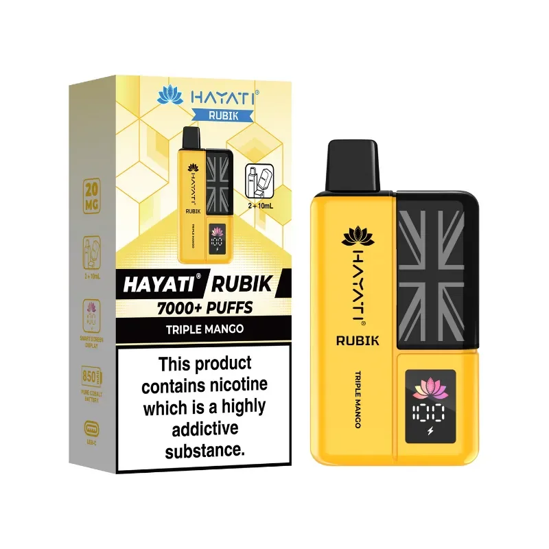 Hayati Rubik 7000 Pod Vape Kit - Image 20