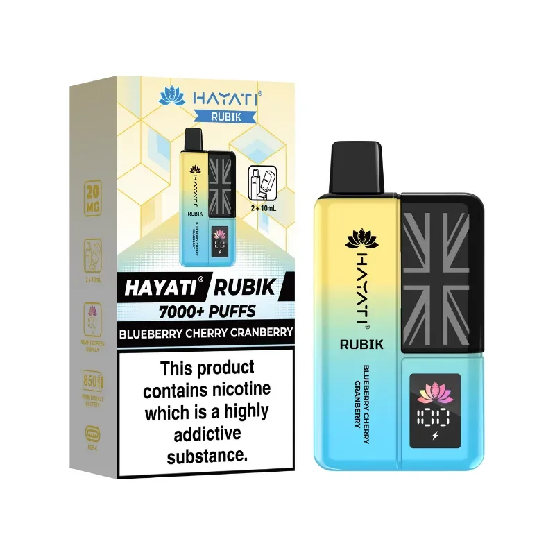 Hayati Rubik 7000 Pod Vape Kit - Image 6
