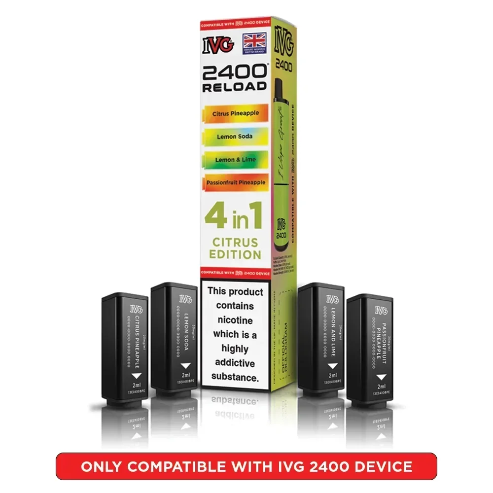 IVG 2400 Reload Single Flavour Pods (2 Pods) - Image 11