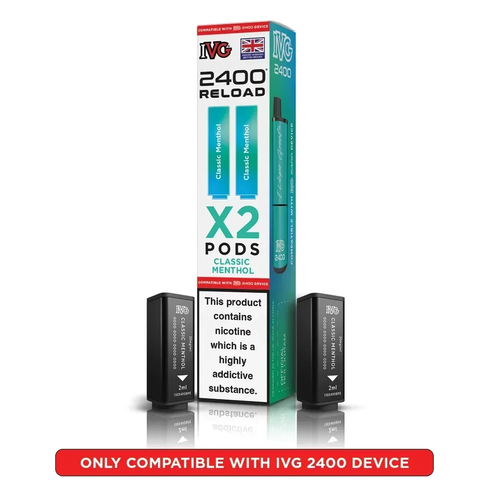 IVG 2400 Reload Single Flavour Pods (2 Pods) - Image 12