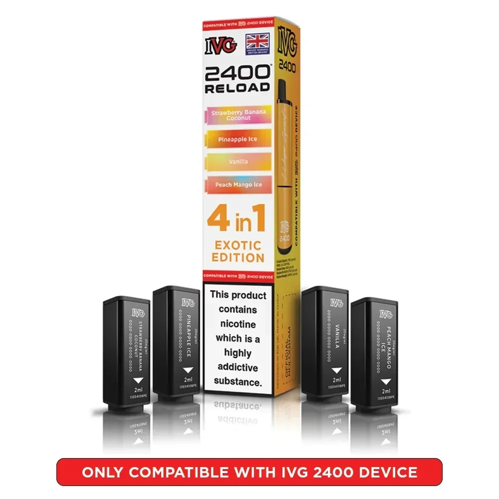 IVG 2400 Reload Single Flavour Pods (2 Pods) - Image 16