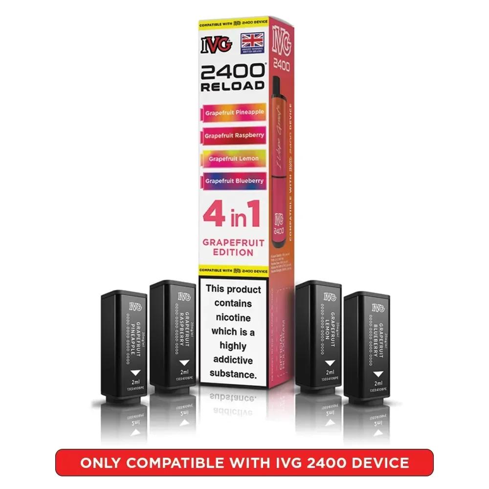IVG 2400 Reload Single Flavour Pods (2 Pods) - Image 23