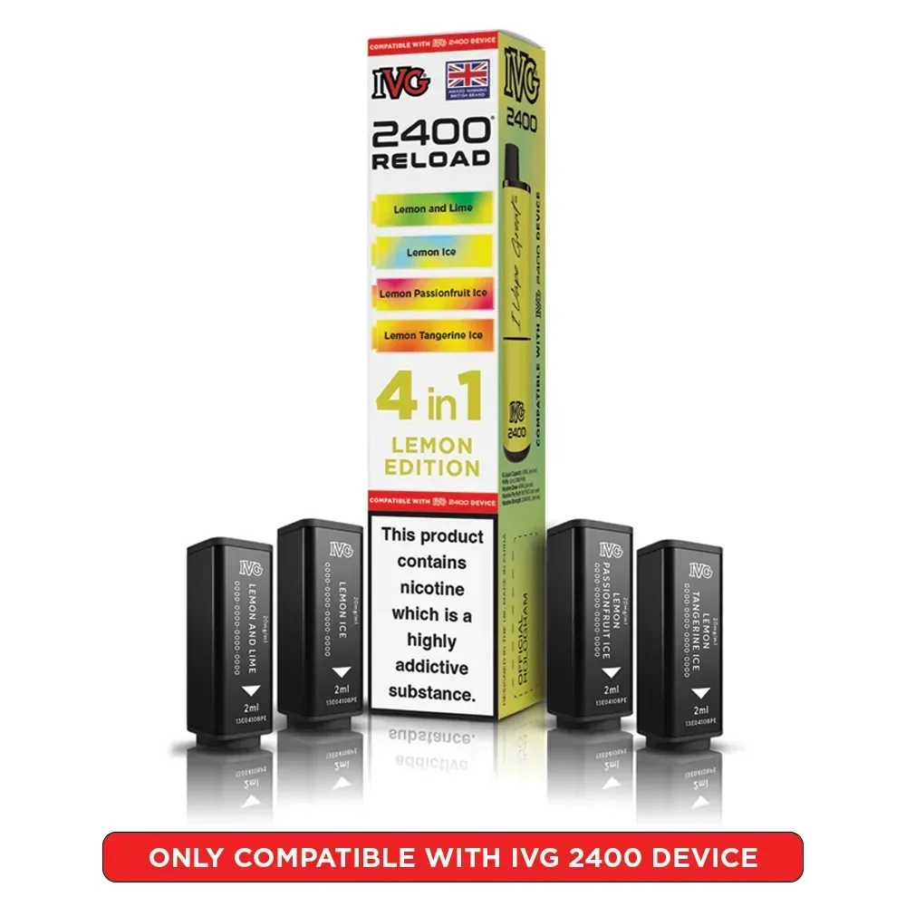 IVG 2400 Reload Single Flavour Pods (2 Pods) - Image 29