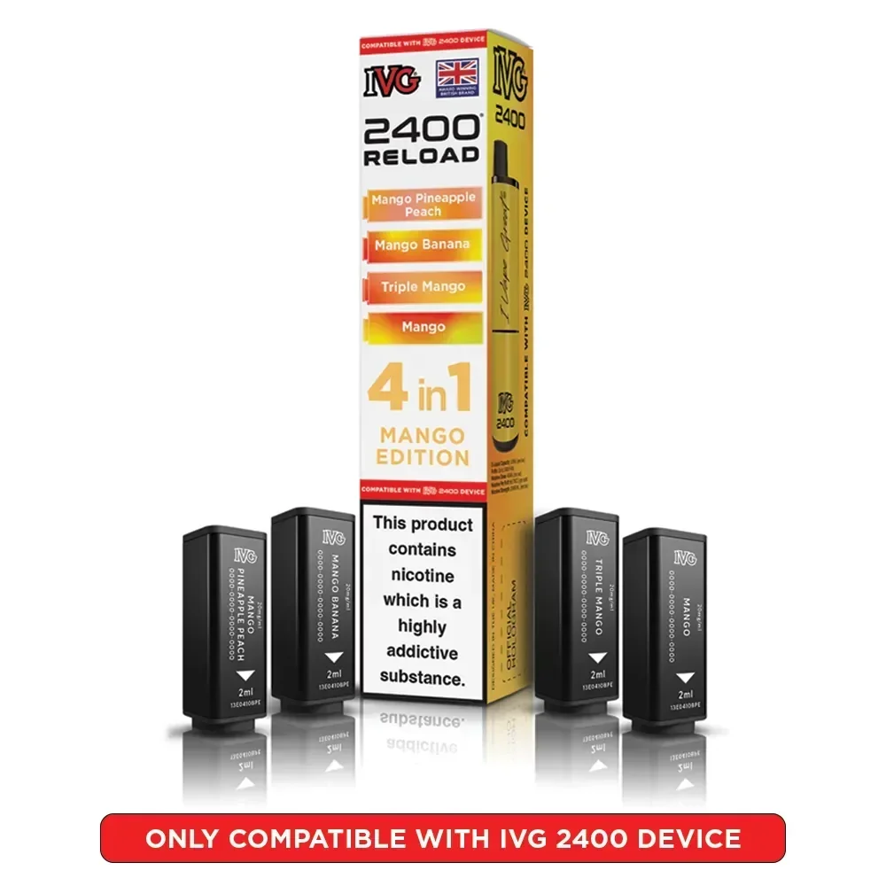 IVG 2400 Reload Single Flavour Pods (2 Pods) - Image 31