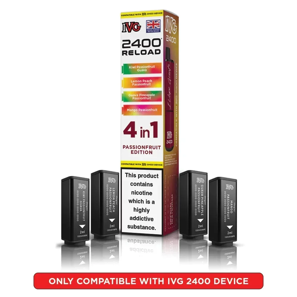 IVG 2400 Reload Single Flavour Pods (2 Pods) - Image 34