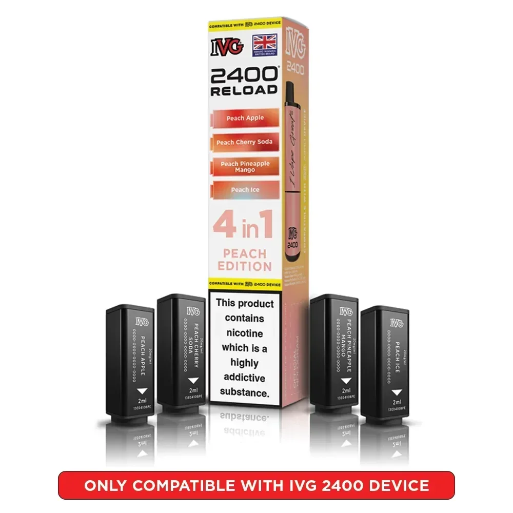 IVG 2400 Reload Single Flavour Pods (2 Pods) - Image 35