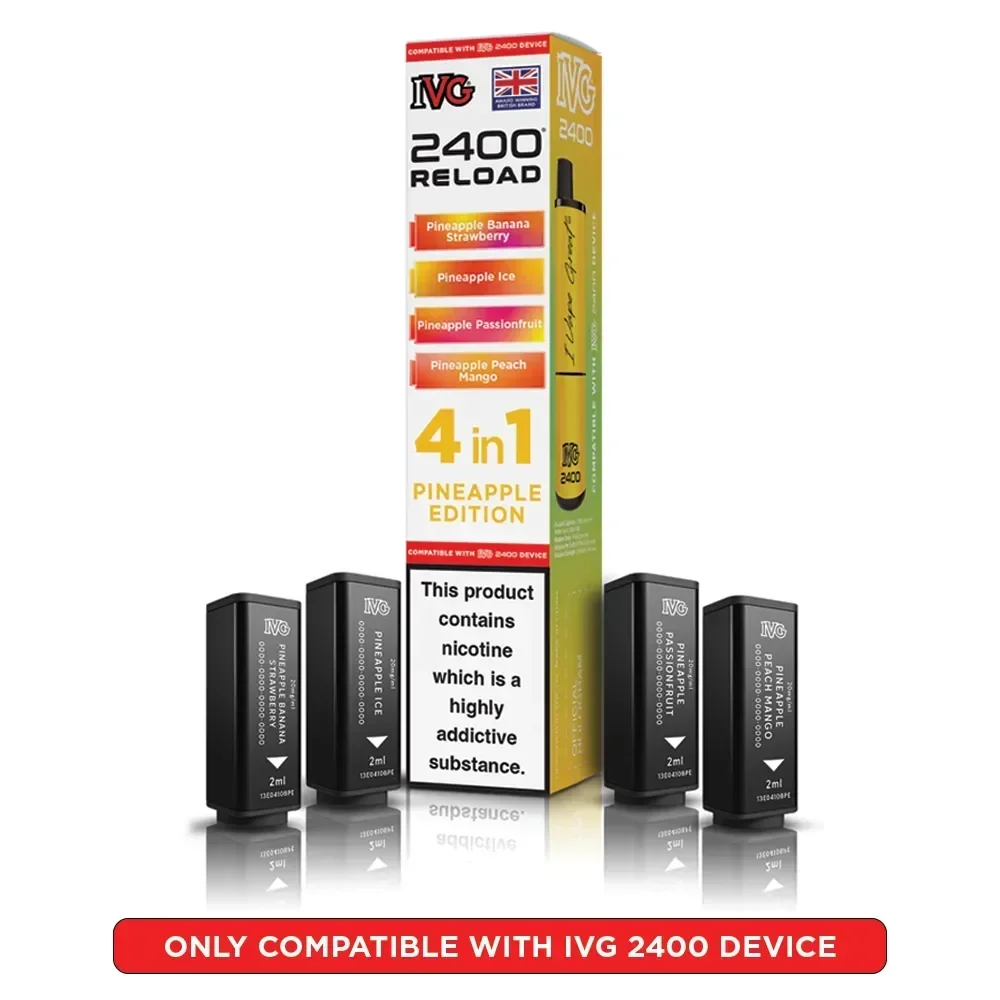 IVG 2400 Reload Single Flavour Pods (2 Pods) - Image 36