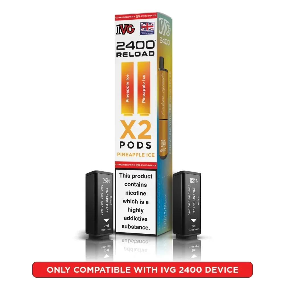 IVG 2400 Reload Single Flavour Pods (2 Pods) - Image 37