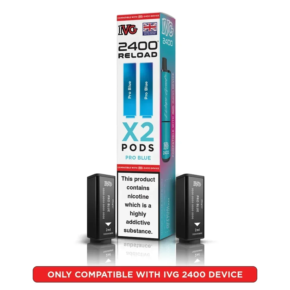 IVG 2400 Reload Single Flavour Pods (2 Pods) - Image 41