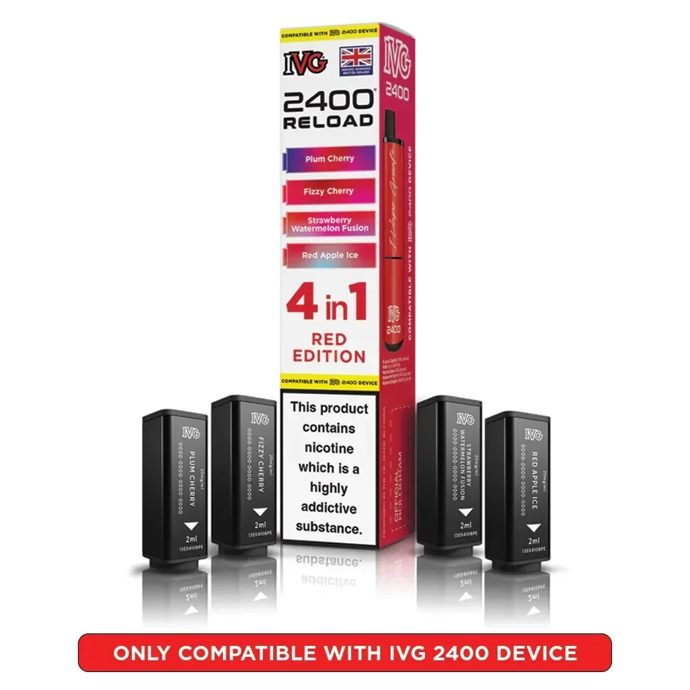 IVG 2400 Reload Single Flavour Pods (2 Pods) - Image 43