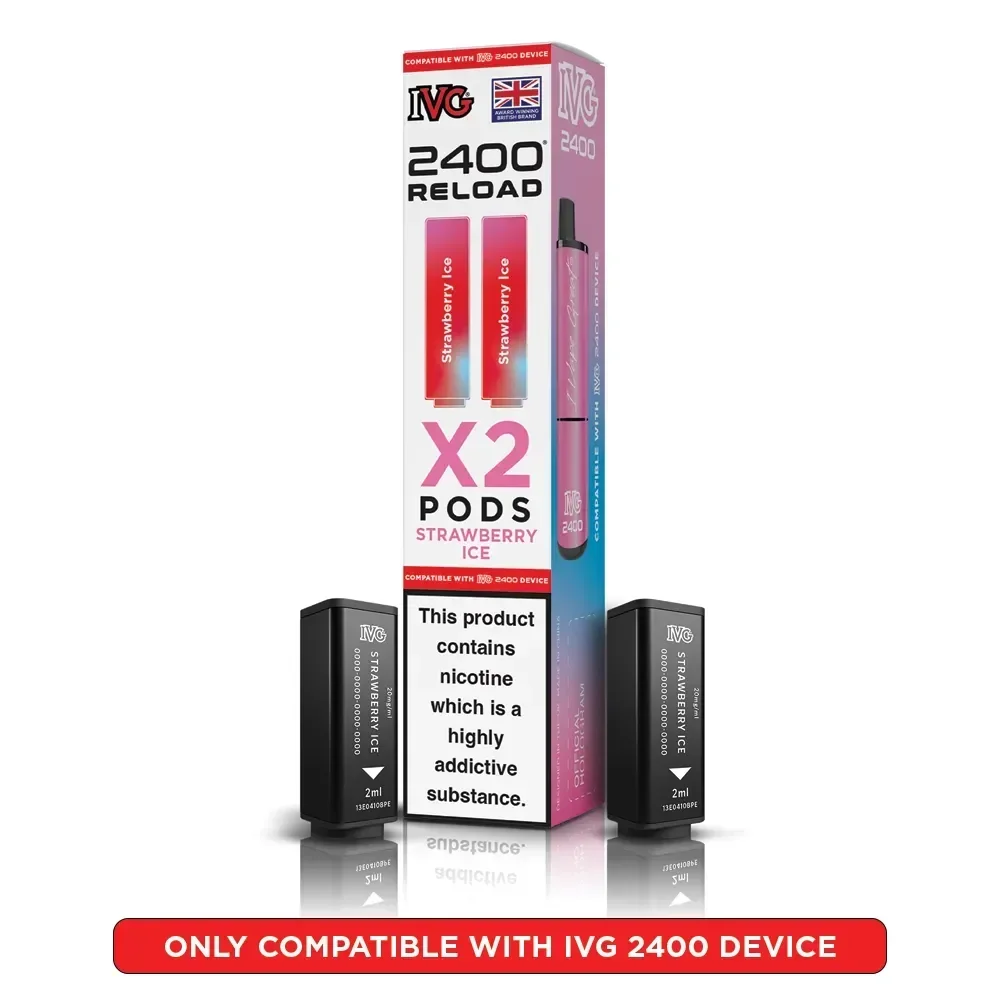 IVG 2400 Reload Single Flavour Pods (2 Pods) - Image 49