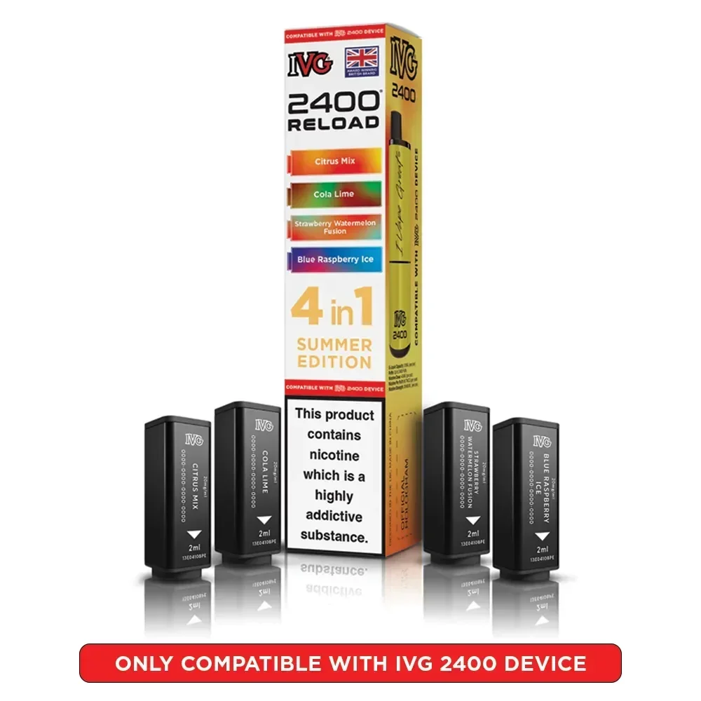 IVG 2400 Reload Single Flavour Pods (2 Pods) - Image 51