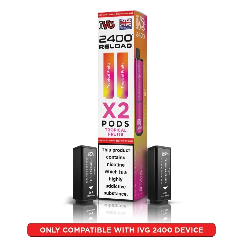 IVG 2400 Reload Single Flavour Pods (2 Pods) - Image 53