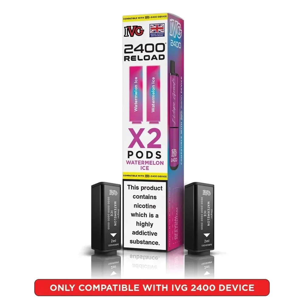 IVG 2400 Reload Single Flavour Pods (2 Pods) - Image 55