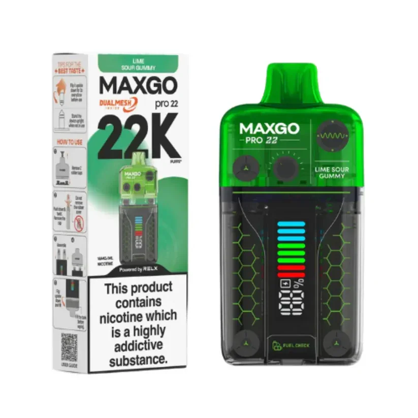 RELX MaxGo Pro 22k Prefilled Vape Kit - Image 12