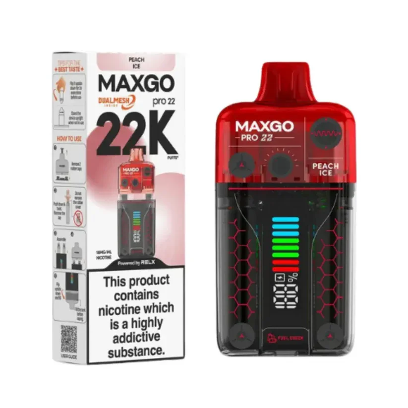 RELX MaxGo Pro 22k Prefilled Vape Kit - Image 13