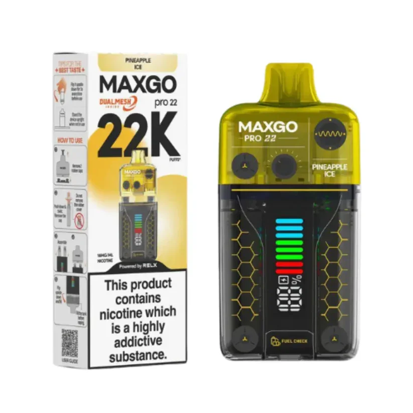RELX MaxGo Pro 22k Prefilled Vape Kit - Image 15