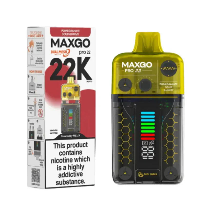 RELX MaxGo Pro 22k Prefilled Vape Kit - Image 16