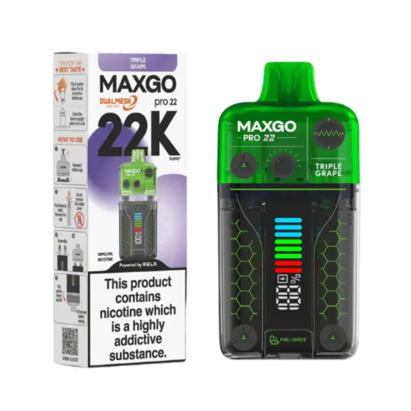 RELX MaxGo Pro 22k Prefilled Vape Kit - Image 22