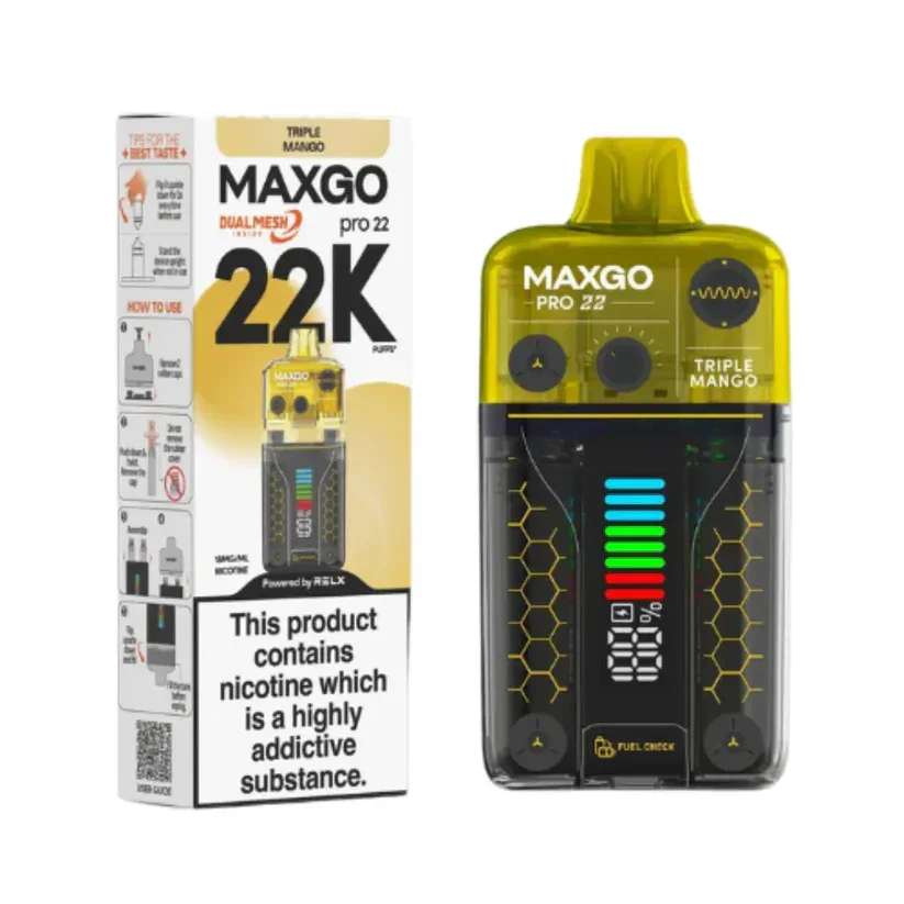 RELX MaxGo Pro 22k Prefilled Vape Kit - Image 23