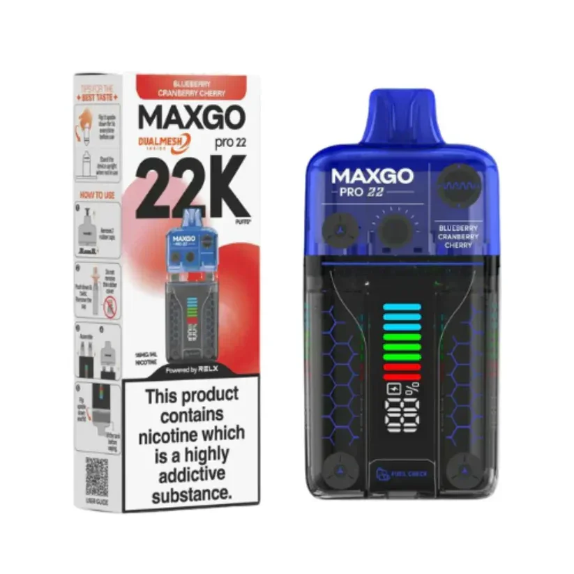 RELX MaxGo Pro 22k Prefilled Vape Kit - Image 3