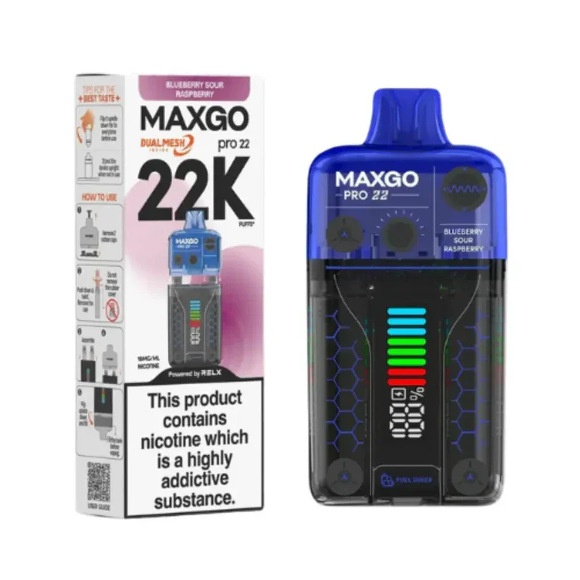 RELX MaxGo Pro 22k Prefilled Vape Kit - Image 4