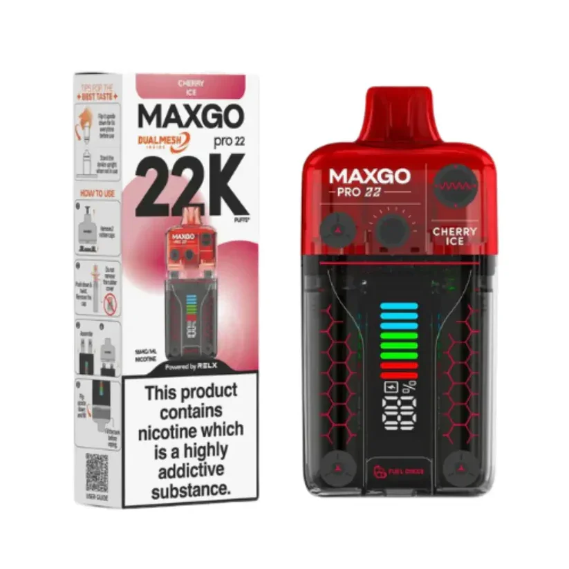 RELX MaxGo Pro 22k Prefilled Vape Kit - Image 5