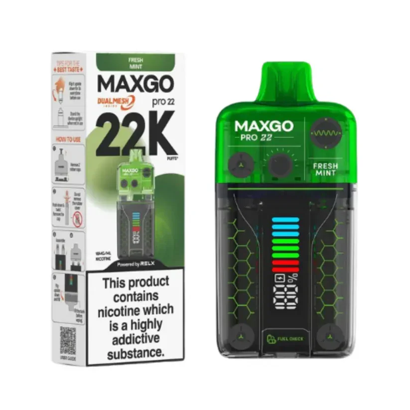 RELX MaxGo Pro 22k Prefilled Vape Kit - Image 8