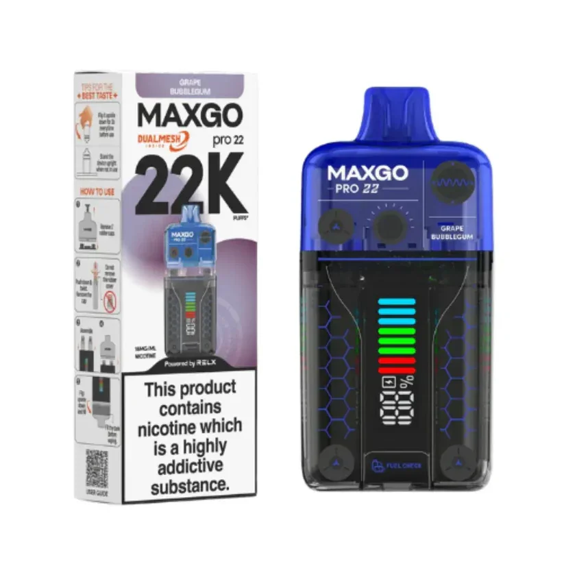 RELX MaxGo Pro 22k Prefilled Vape Kit - Image 9