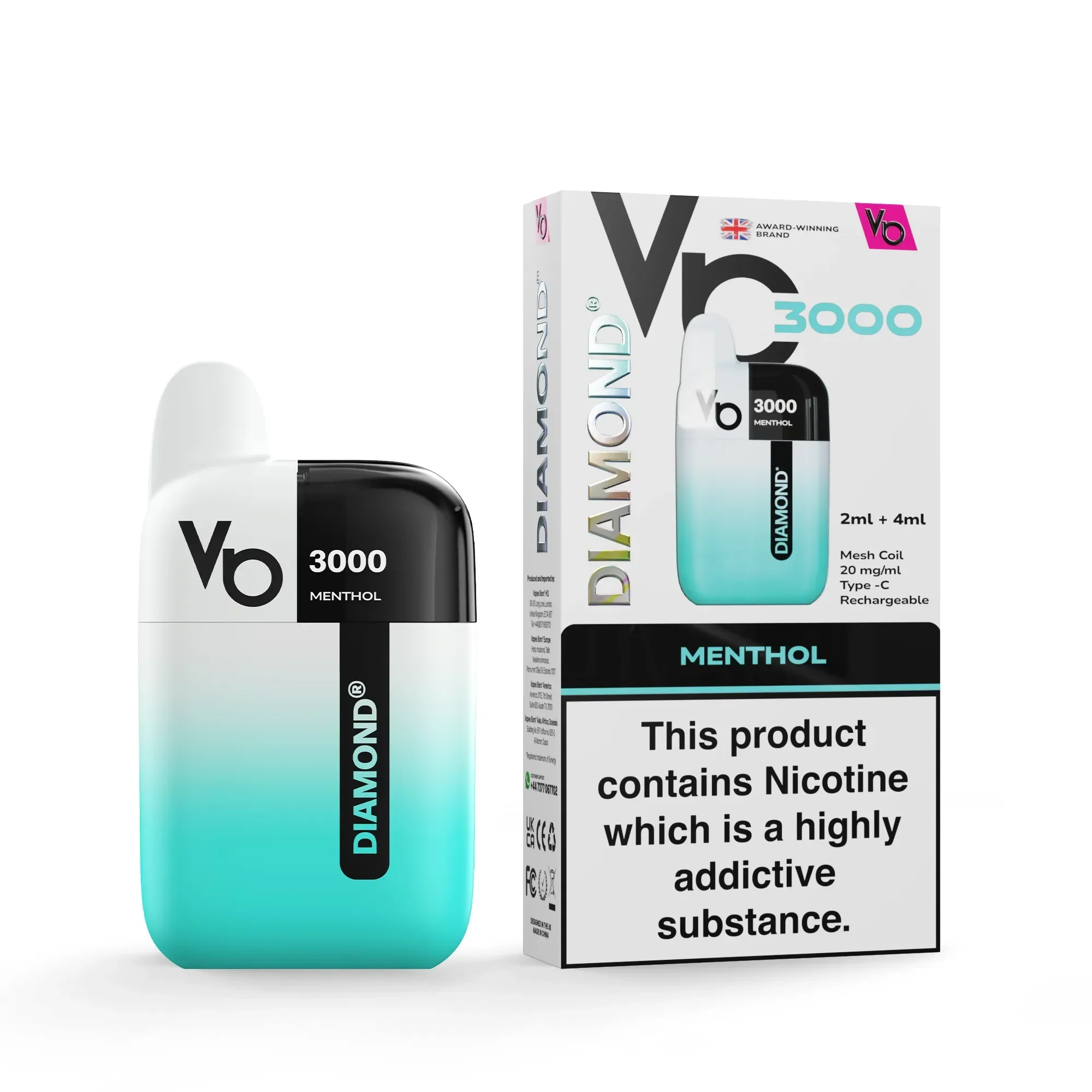 Vapes Bar Diamond 3000 Vape Kit - Image 11