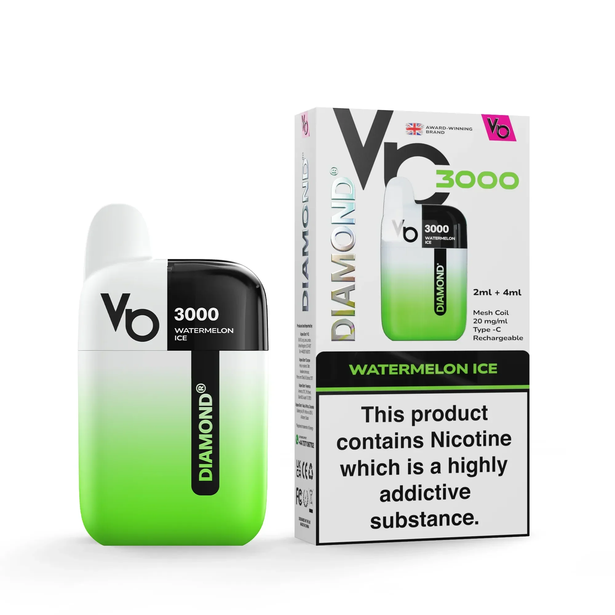 Vapes Bar Diamond 3000 Vape Kit - Image 4