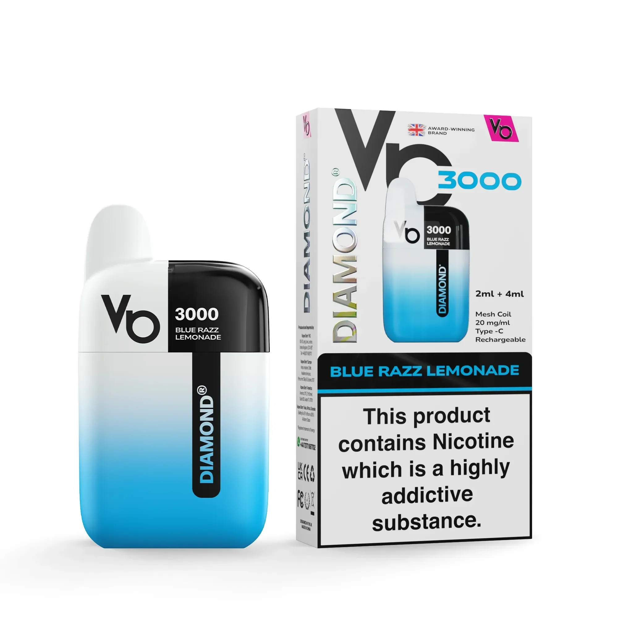 Vapes Bar Diamond 3000 Vape Kit - Image 5