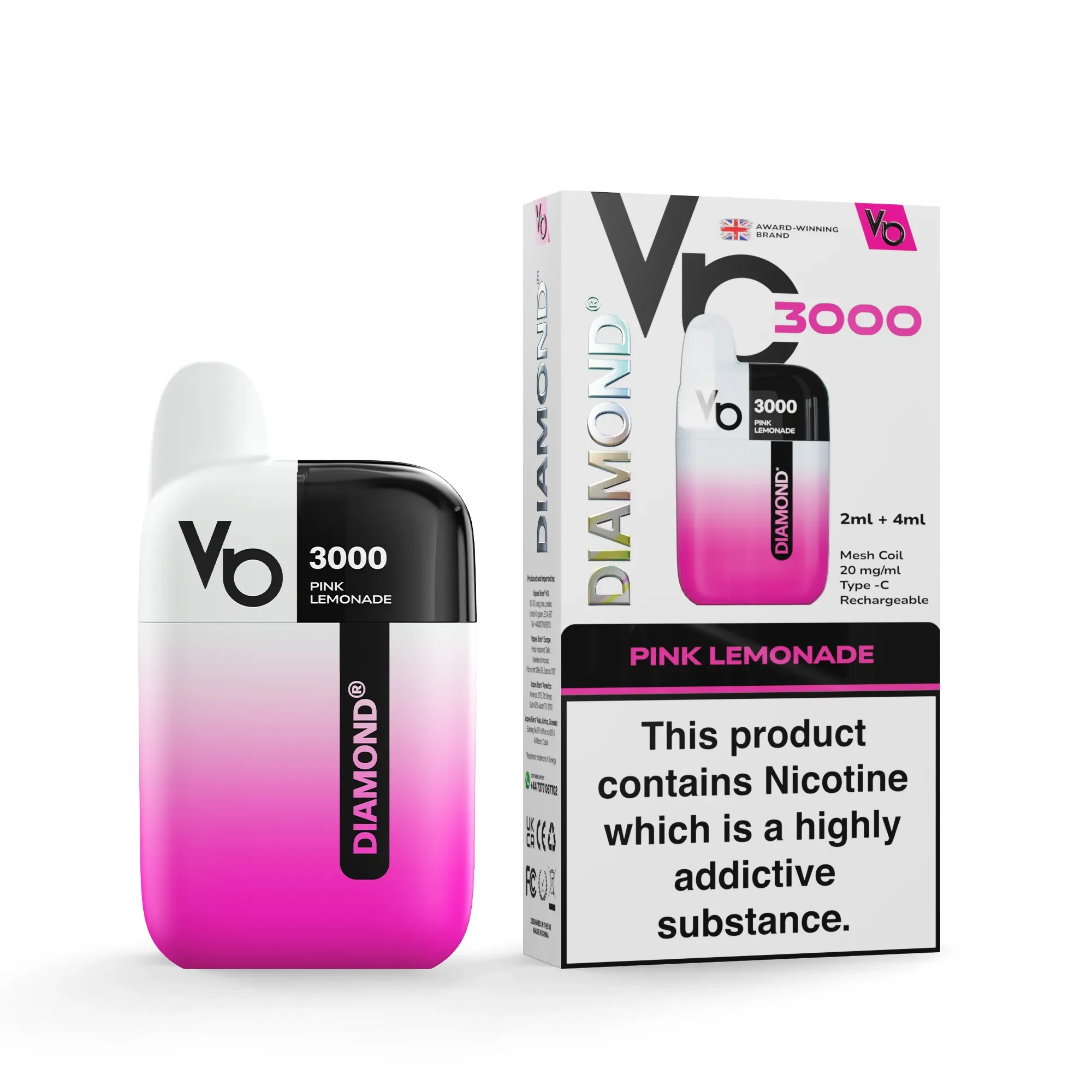 Vapes Bar Diamond 3000 Vape Kit - Image 8